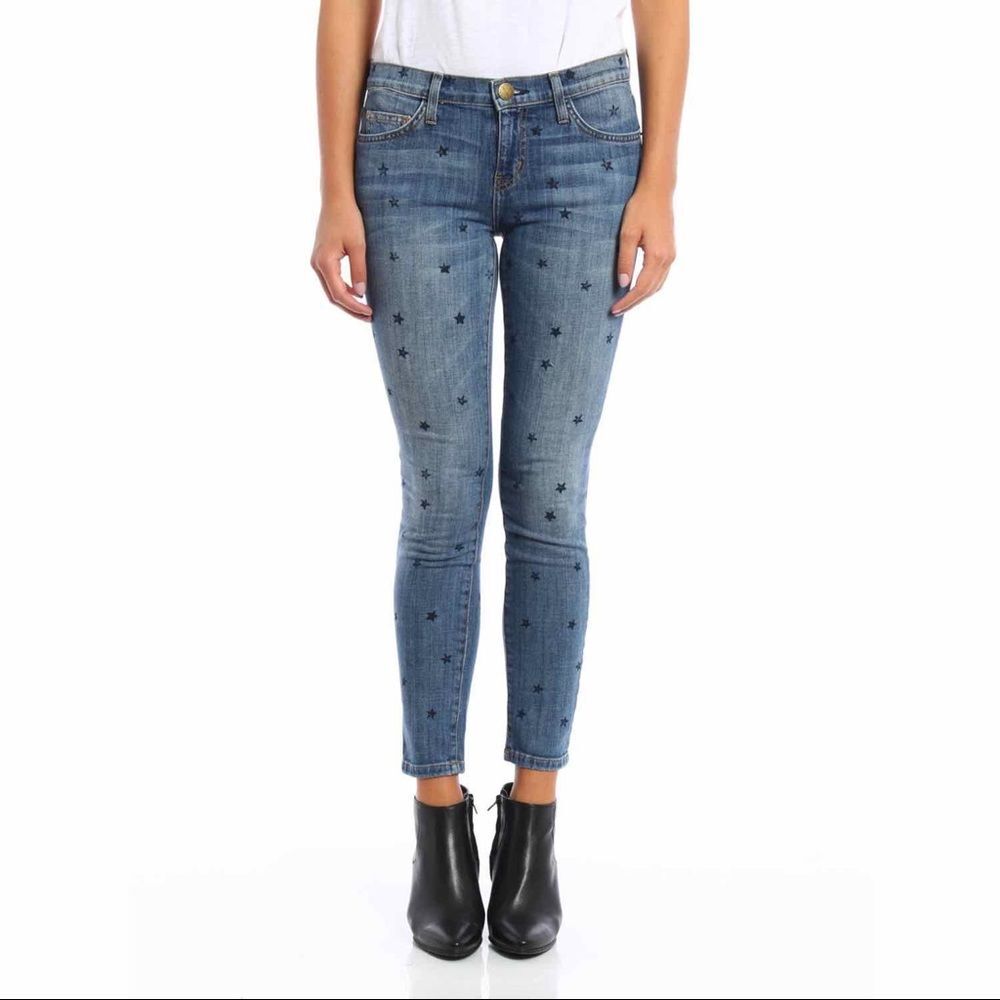 Current / Elliott Star Printed Jeans